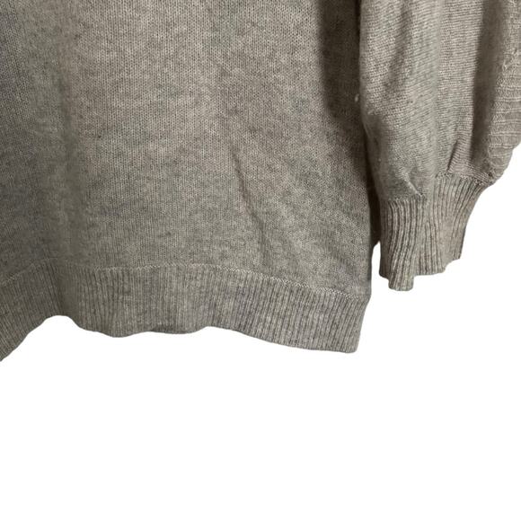 Sundance 100% Cashmere Sweater V Neck Bishop Sleeve Pullover Peasant Boho Size S - Picture 7 of 10